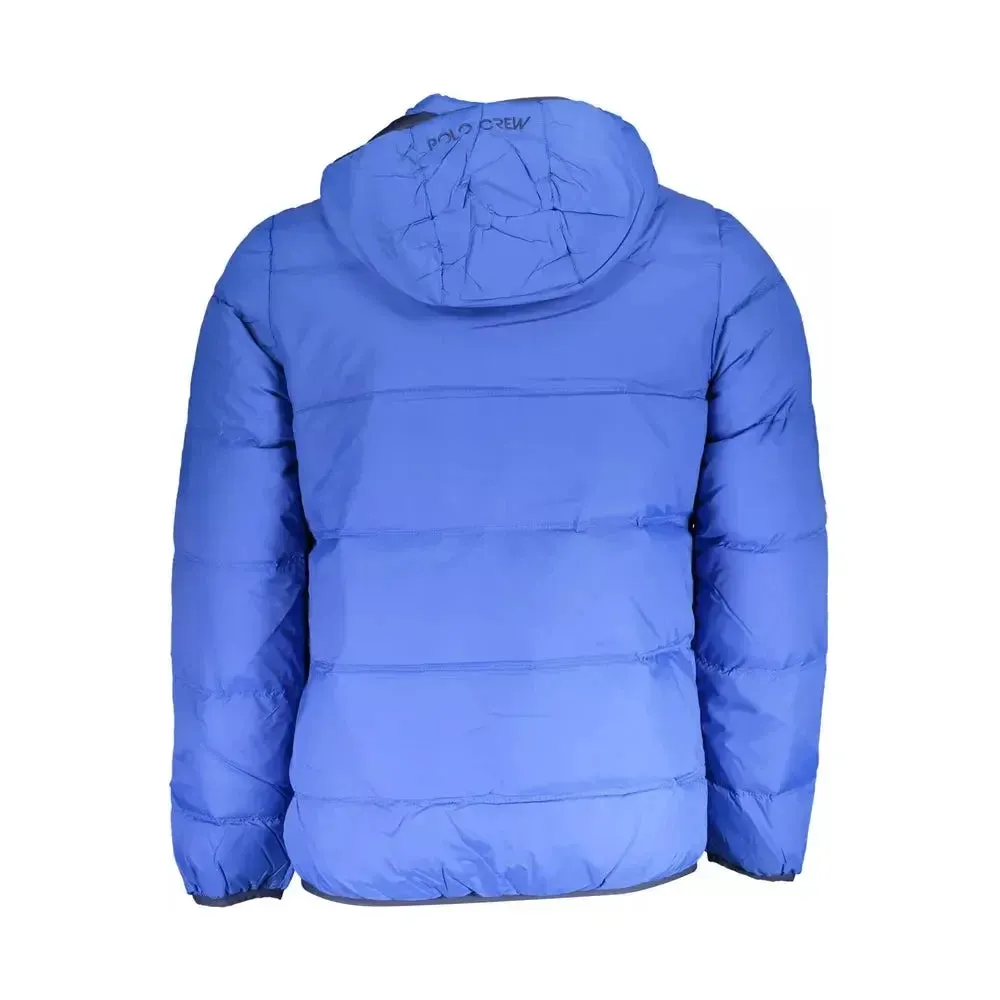 La Martina Blue Polyamide Men's Jacket