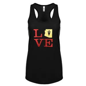 Love with Arizona Sun Devils Glitter Tank