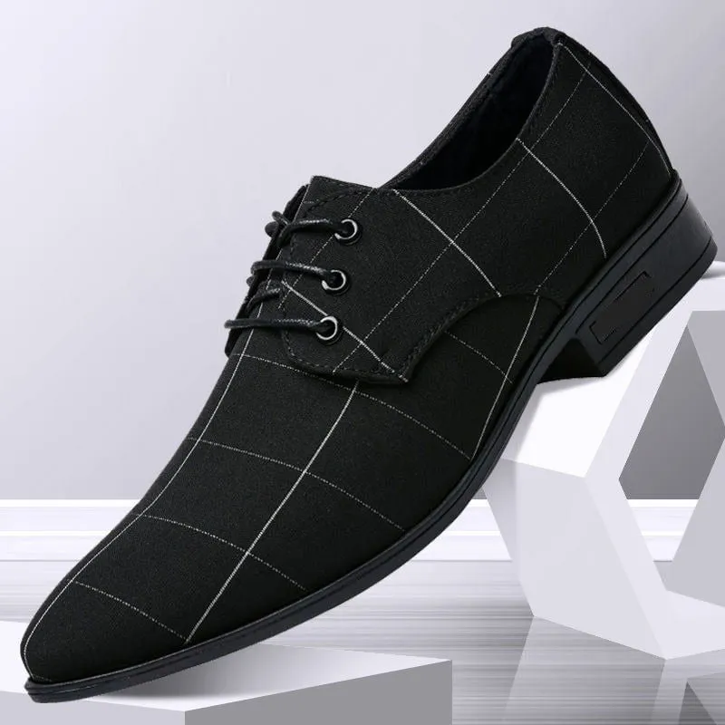 LovelyRLovely Men's Leather Dress Shoes