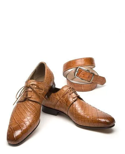 Mauri - "1162 Castello" All Over Alligator Dress Shoes