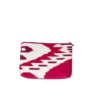 Medium Ikat Pouch