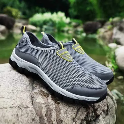 Men Mesh Non-slip Wear-resistant Sneakers