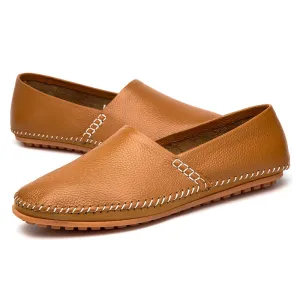 Men's Lightweight Walking Flat Heels Slip-on Shoes