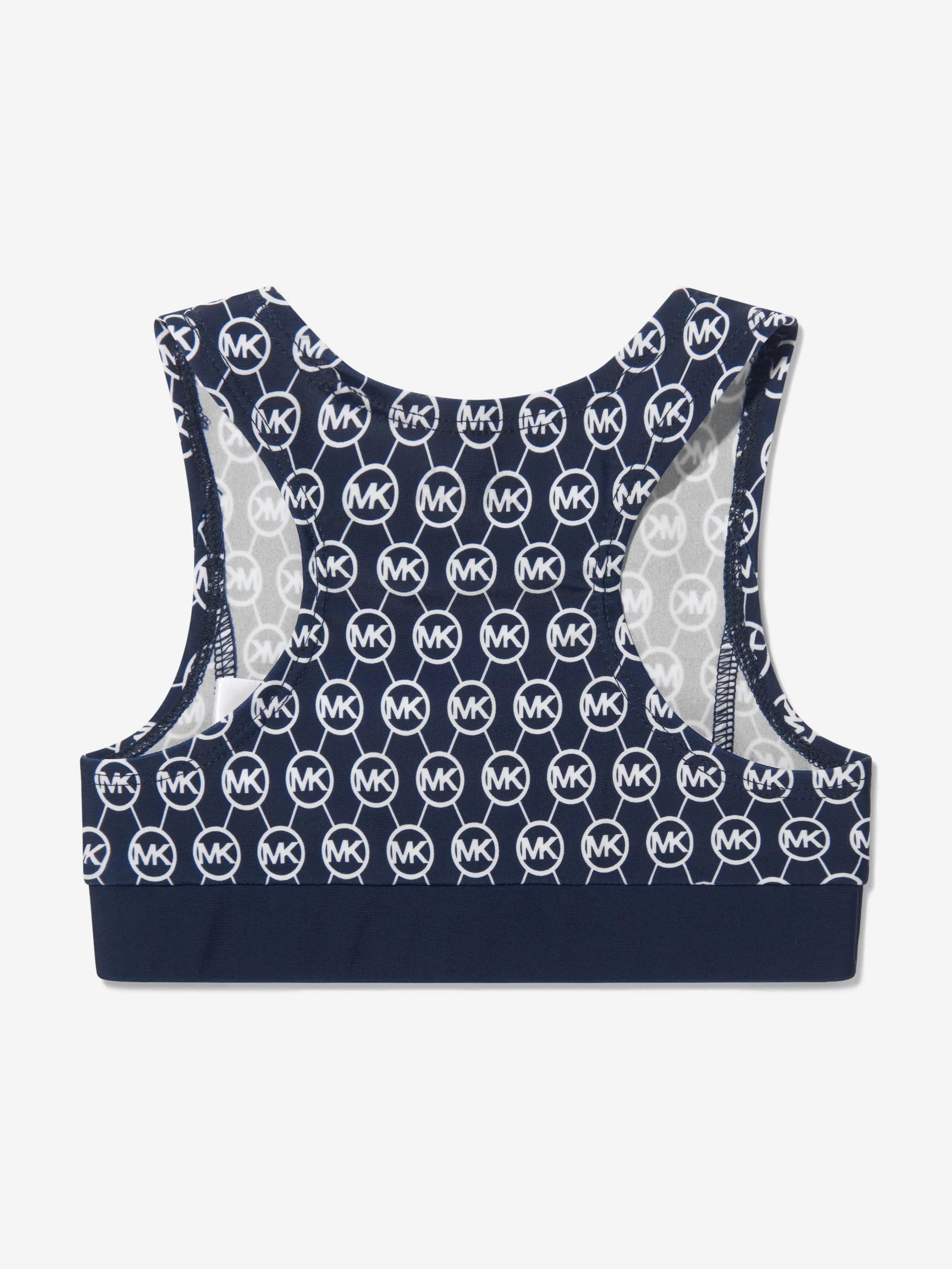 Michael Kors Girls All Over Logo Print Sports Bra