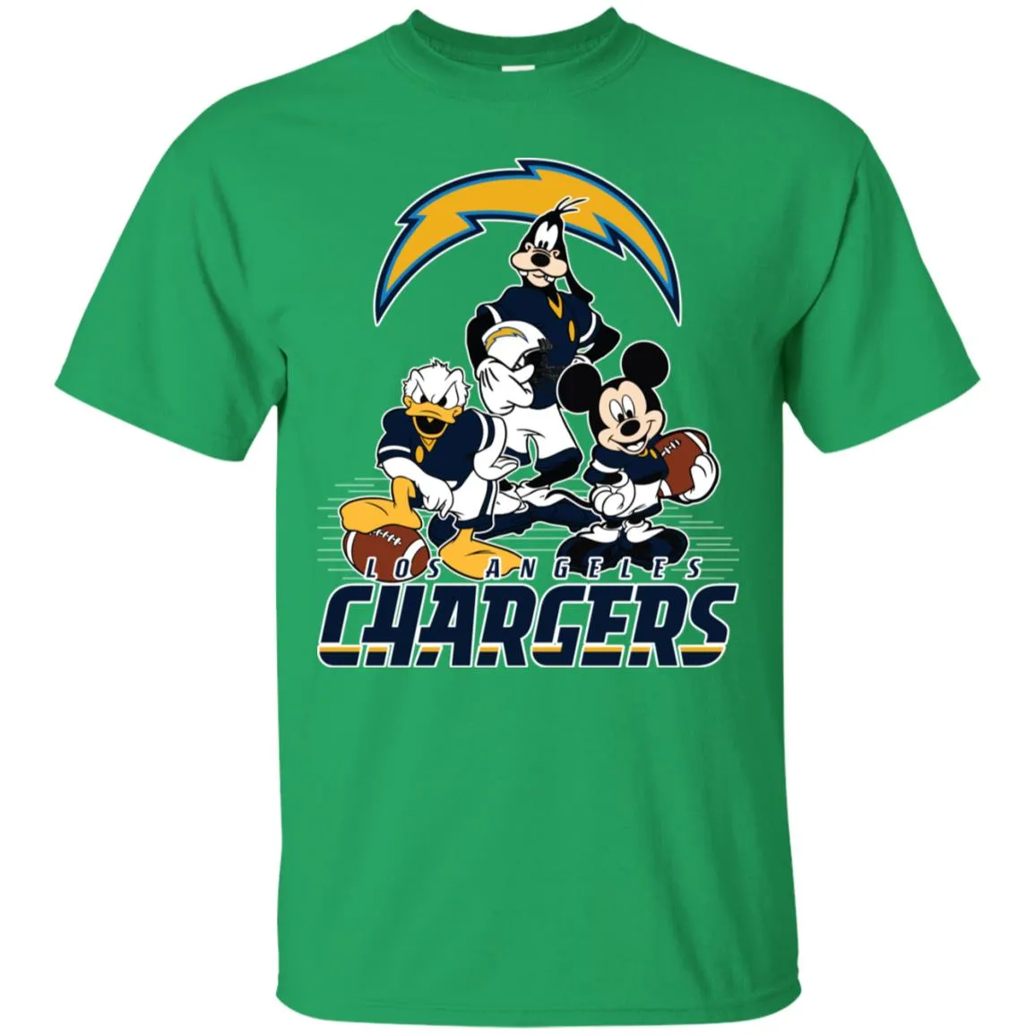 Mickey Mouse Los Angeles Chargers American Football Nfl Sports Shirt