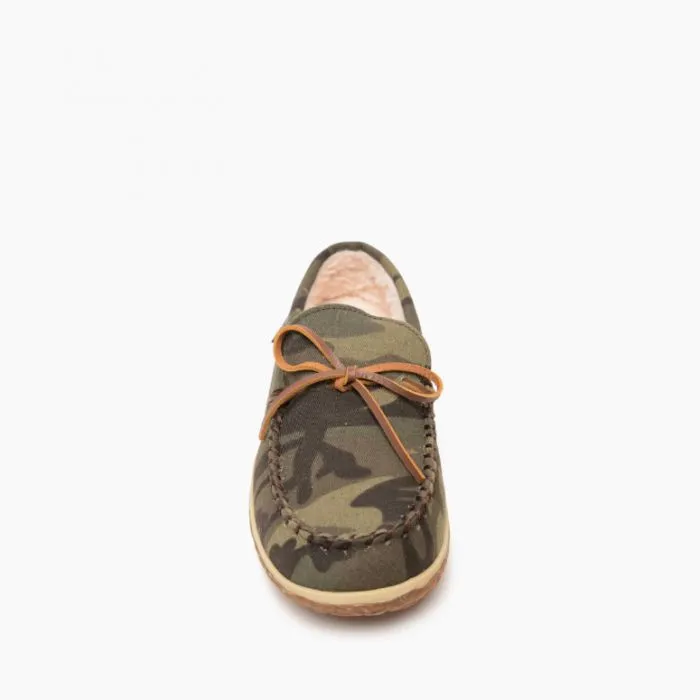 Minnetonka Taft - Green Camo