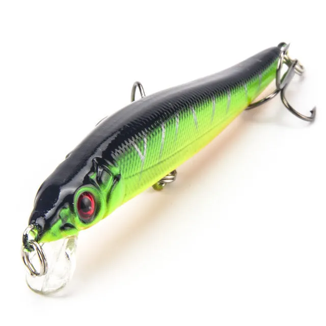 Minnow Crankbait Hard Bait Tight Wobble Slow Floating Jerkbait High Quality ABS Model 5.5g 8cm Fishing Lure