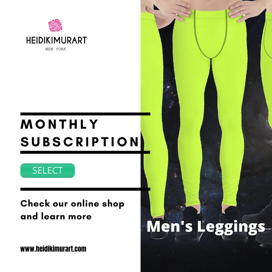 Monthly Subscription Premium Men's Leggings Meggings Subscription Plan Package