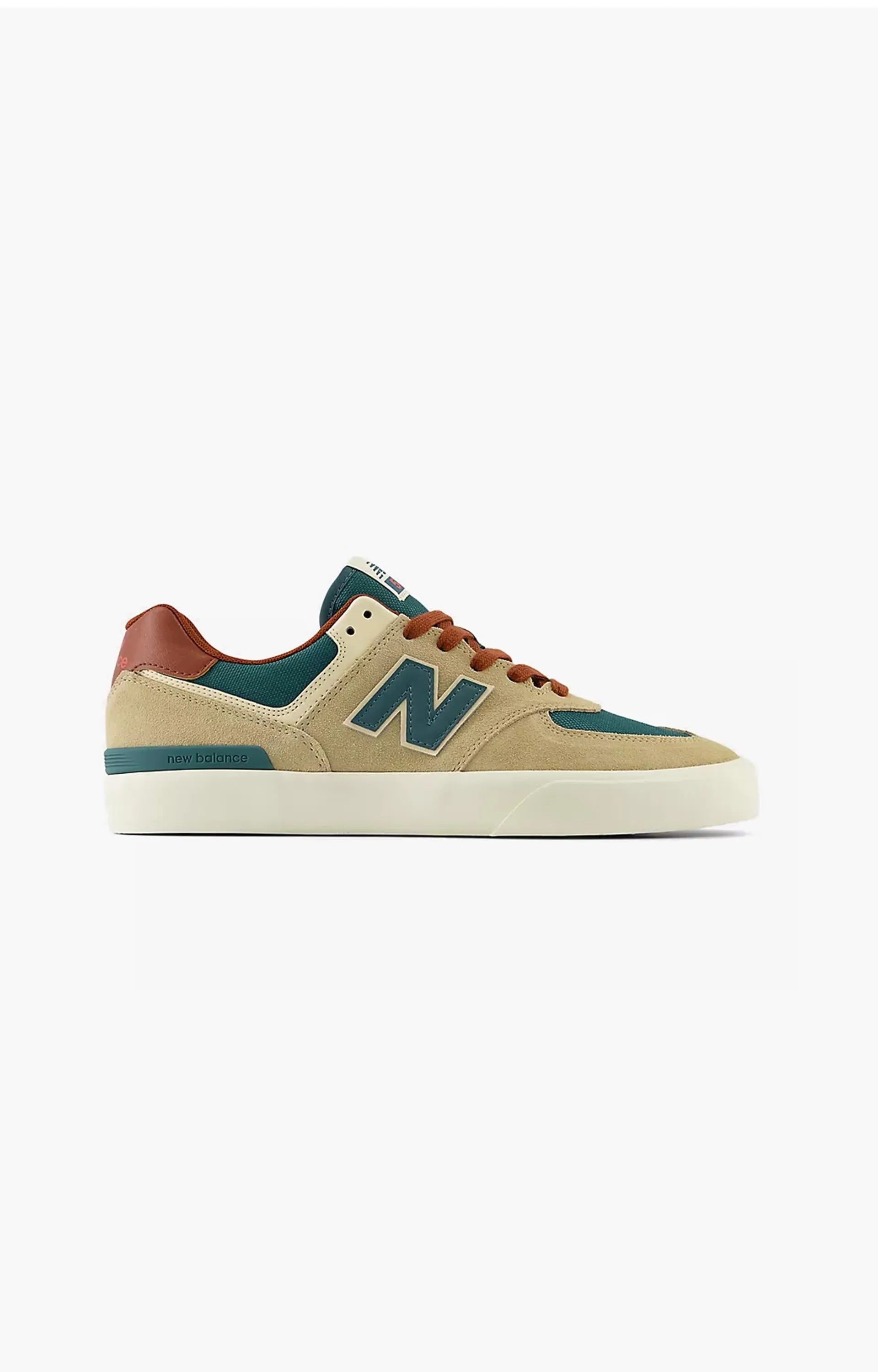 New Balance Numeric NM574VTF Shoe, Tan/Sage