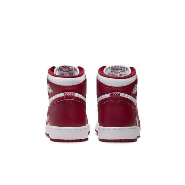 Nike Kid's Air Jordan 1 Retro High OG Shoes - White / Team Red