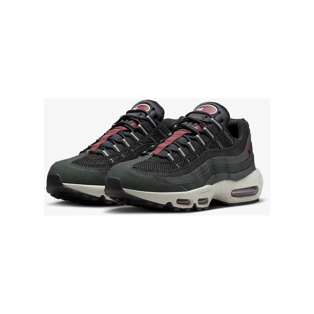 Nike Men's Air Max 95 Shoes - Anthracite / Team Red / Summit White / Black