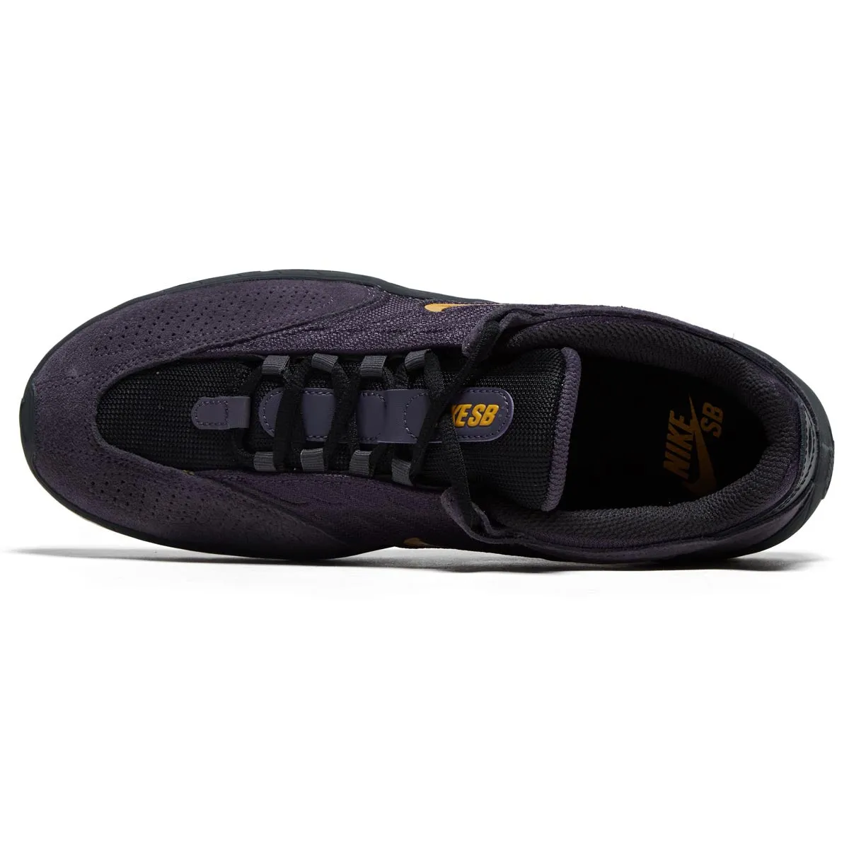 Nike SB Vertebrae Shoes - Dark Raisin/Universtiy Gold/Black