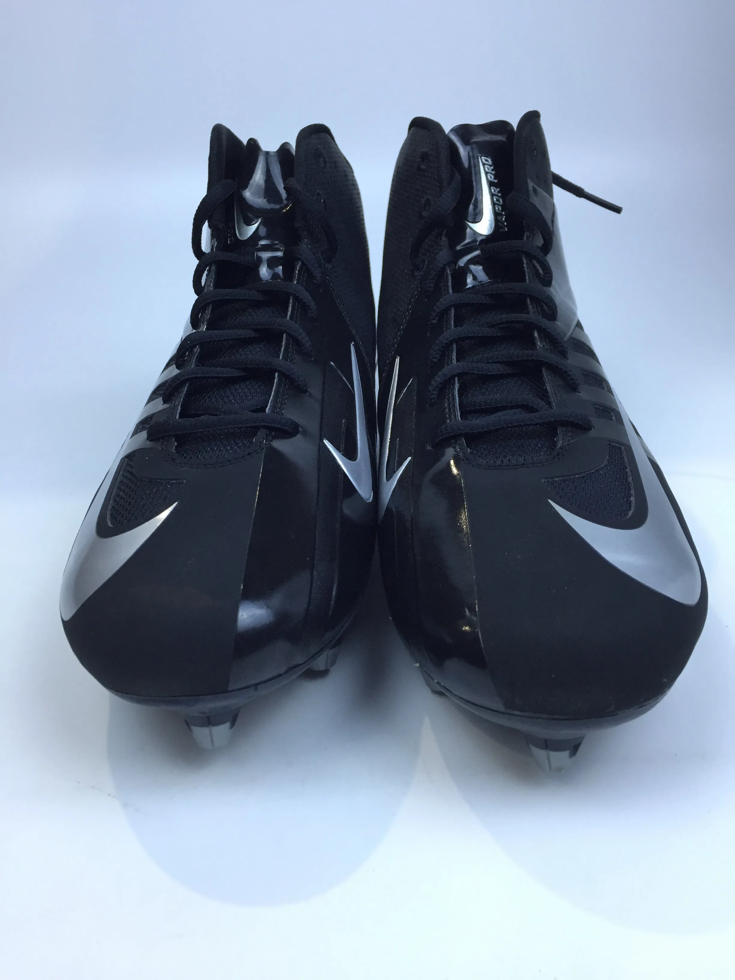 Nike Vapor Pro 3 or 4 D Metallic Silver Black Size 13.5 Pair of Shoes