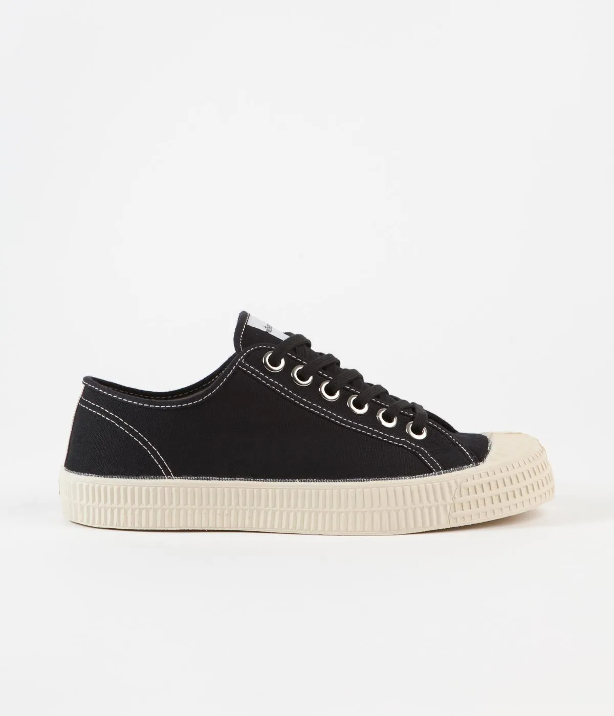 Novesta Star Master Contrast Stitching Shoes - 60 Black / 99 Beige / 106 Ecru