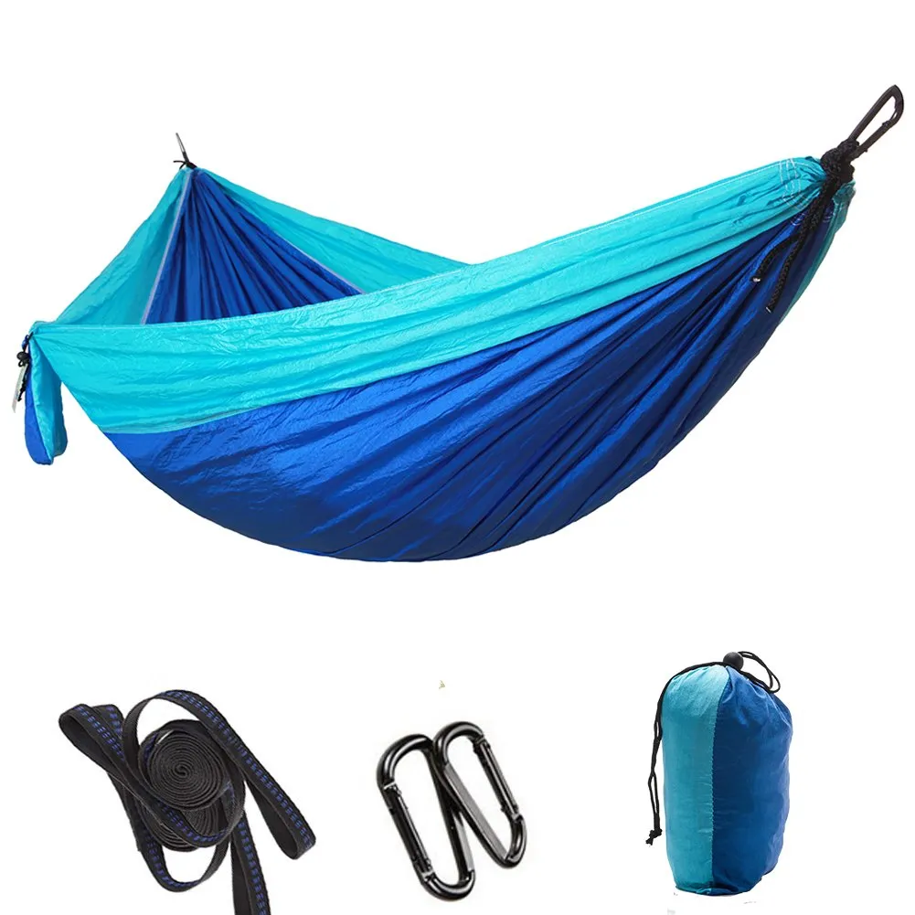 Parachute Nylon Double Camping Hammock - TAKEBEST