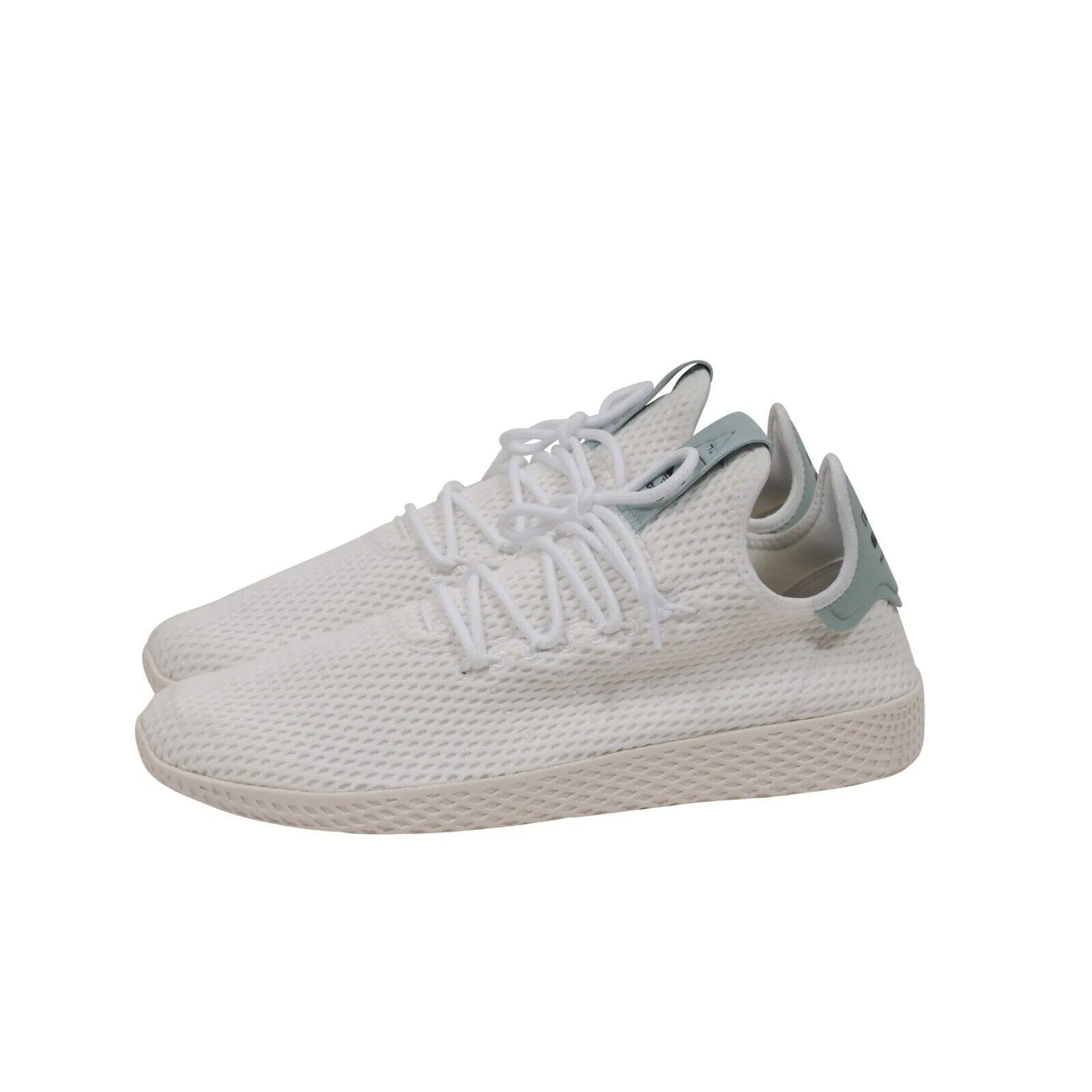 Pharrell Williams White Tennis HU Low Top Sneakers