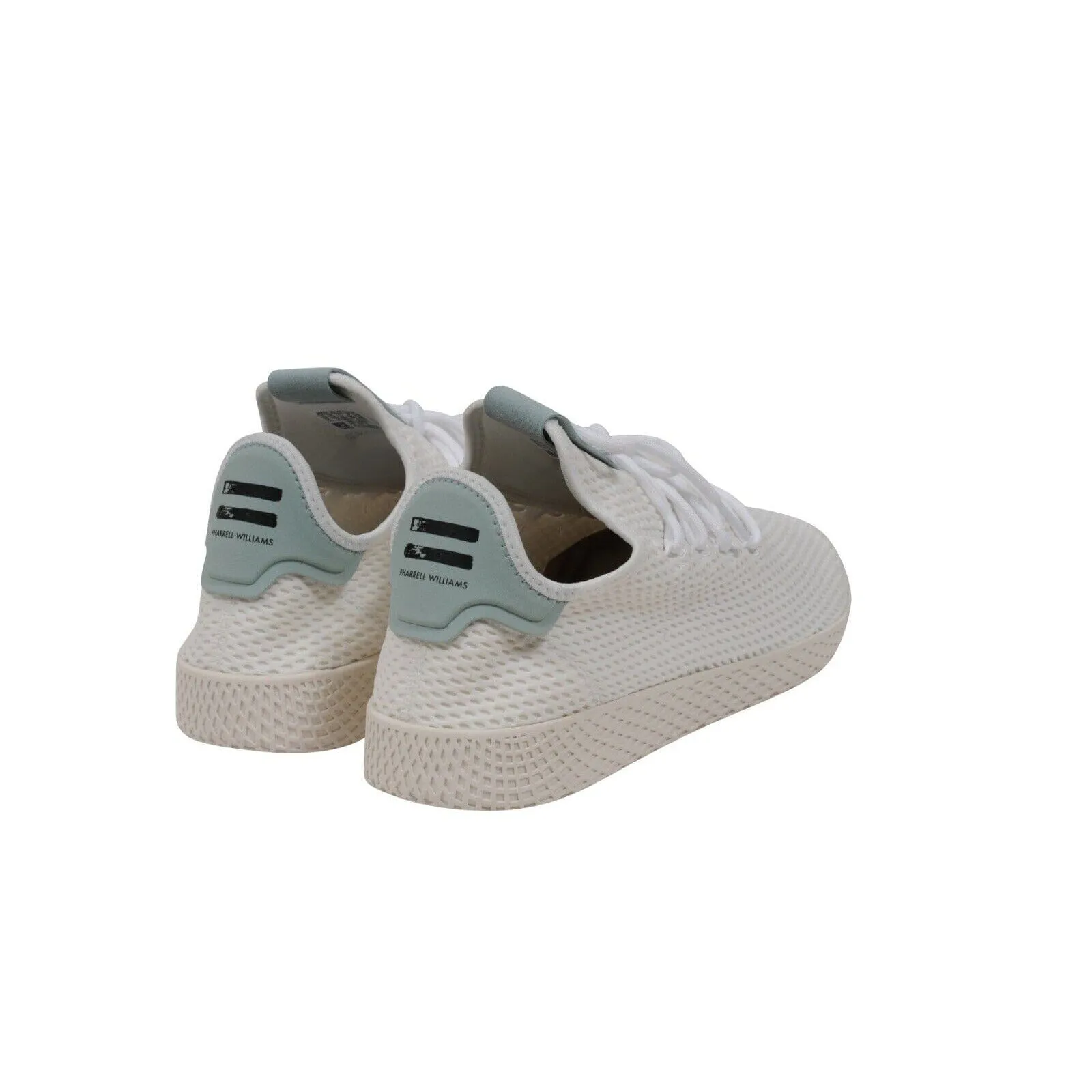 Pharrell Williams White Tennis HU Low Top Sneakers