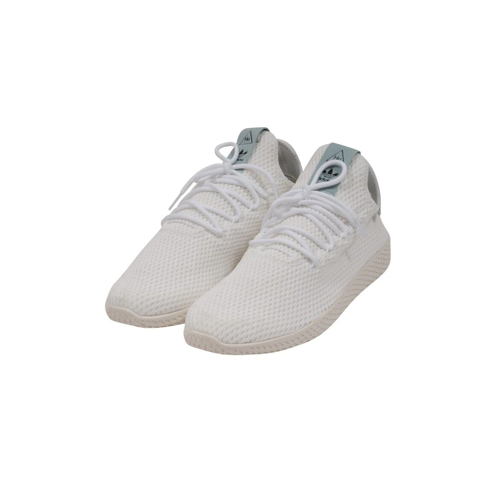 Pharrell Williams White Tennis HU Low Top Sneakers