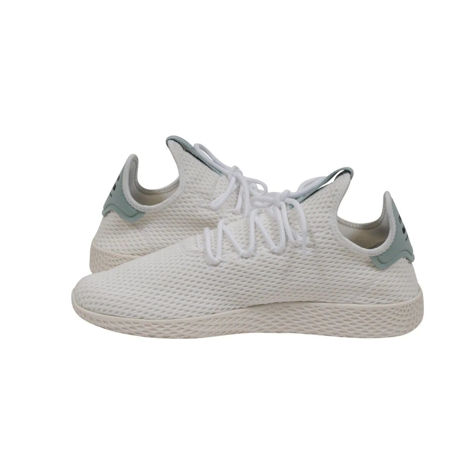 Pharrell Williams White Tennis HU Low Top Sneakers