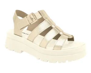 Piccadilly Ref: 219005 Step into Comfort and Style With Fisherman Sandal: The 22-23 Spring/Summer Collection with Perfect Fit Gold, Extra-Soft Finish, and Smart Measure