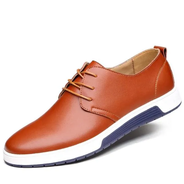 Pologize™ Casual Faux Leather Shoes