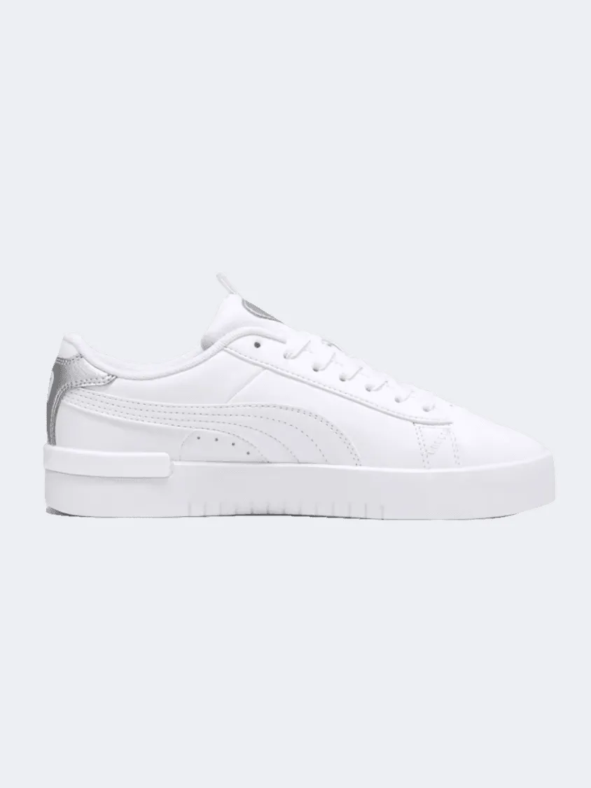 Puma Jada Renew Pop Up Women Lifestyle Shoes White/Matte Silver