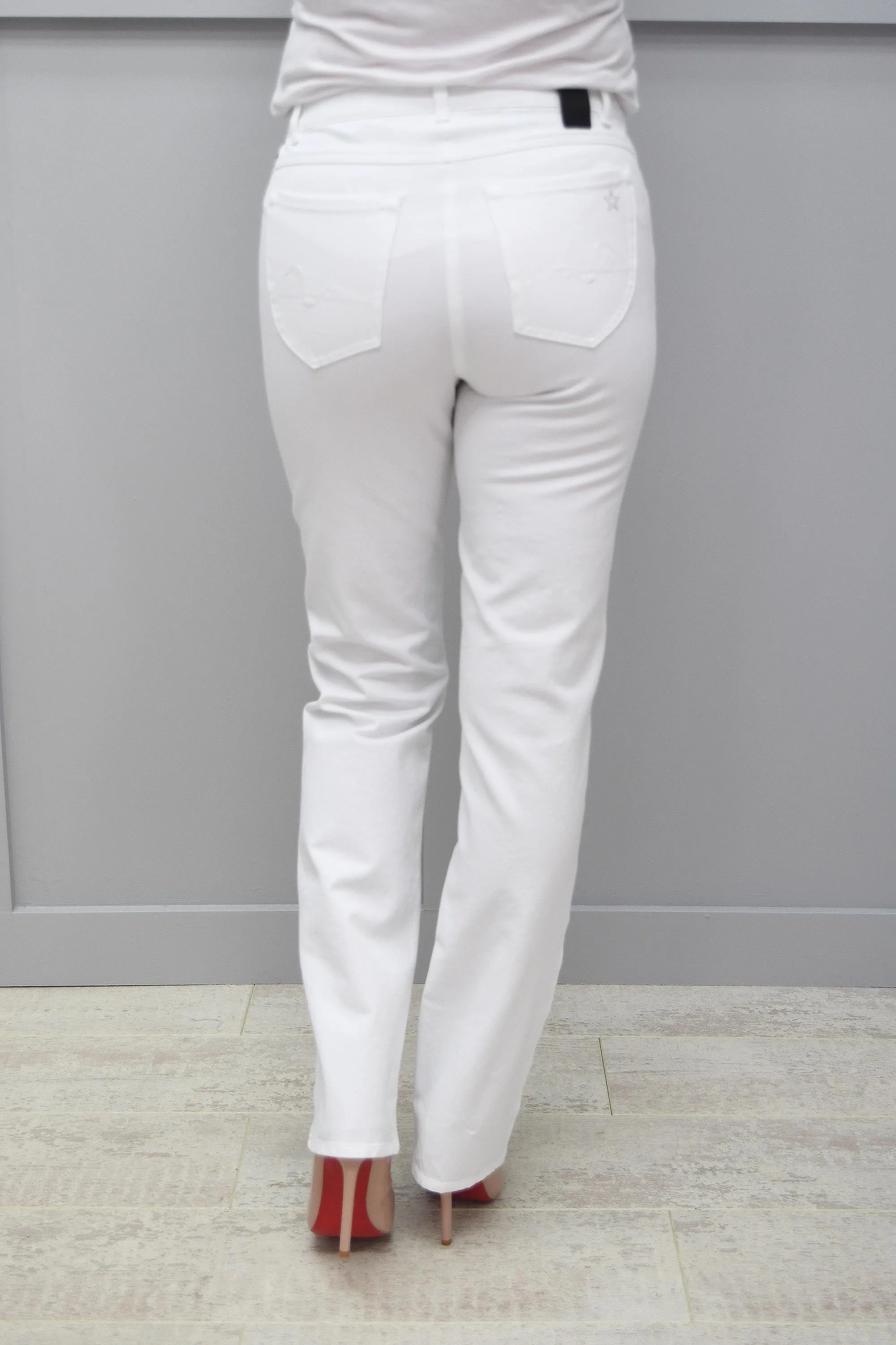 Robell Sonja White Jeans - 51420 5469 10