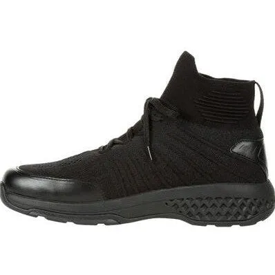 Rocky Men's Code Blue Knit 5" Soft Toe Public Service Shoe -Black- RKD0083