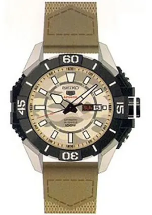 Seiko 5 Sports 24 Jewels Camouflage Dial Automatic Men's Watch SRPA01J1