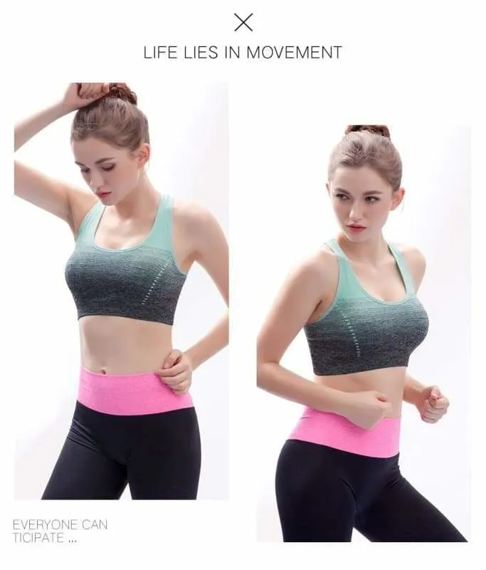 Sports Bra High Stretch Breathable