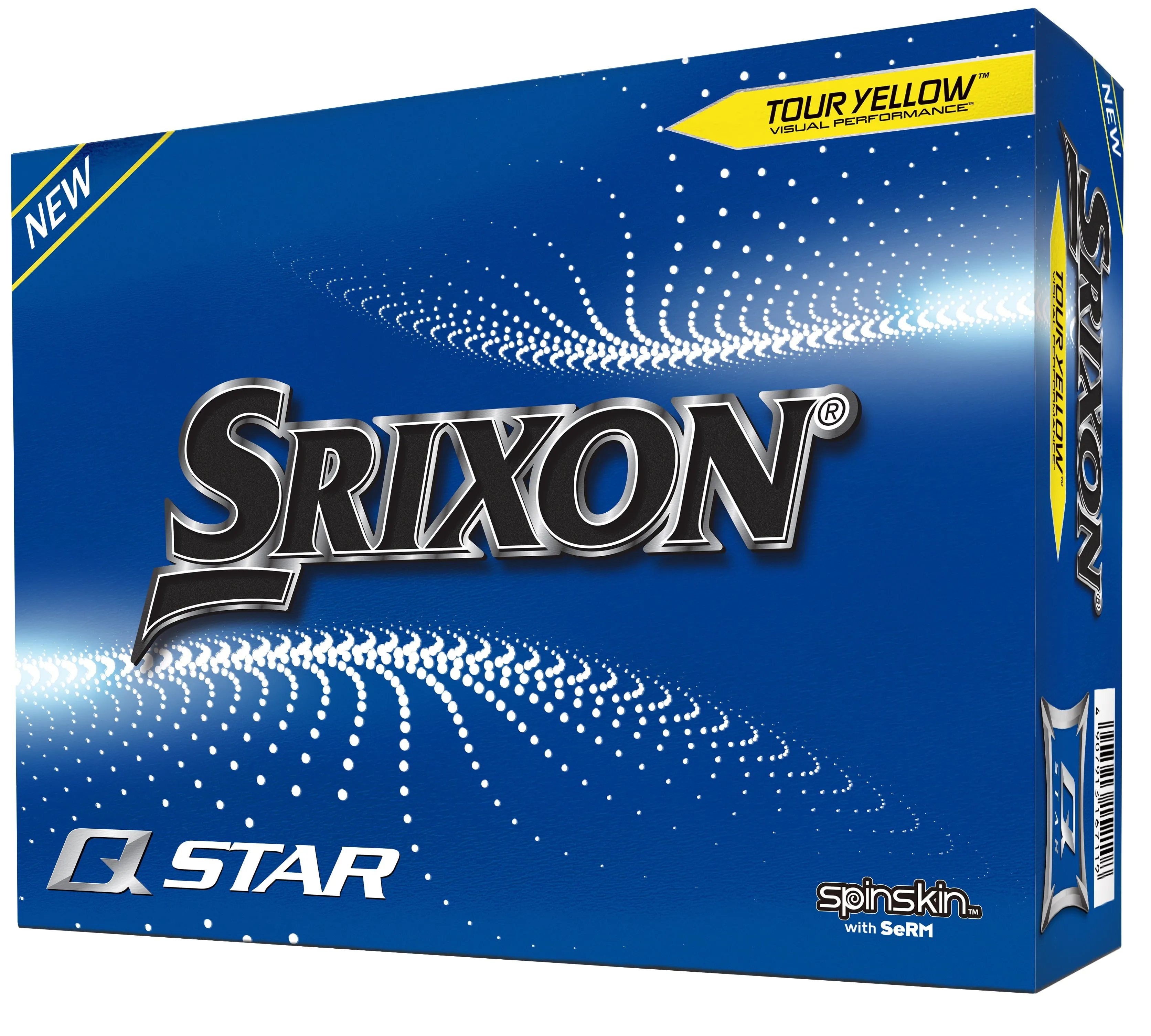 Srixon Q-Star Yellow Golf Ball Dozen