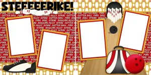 Steeerike - Digital Scrapbook Pages - INSTANT DOWNLOAD