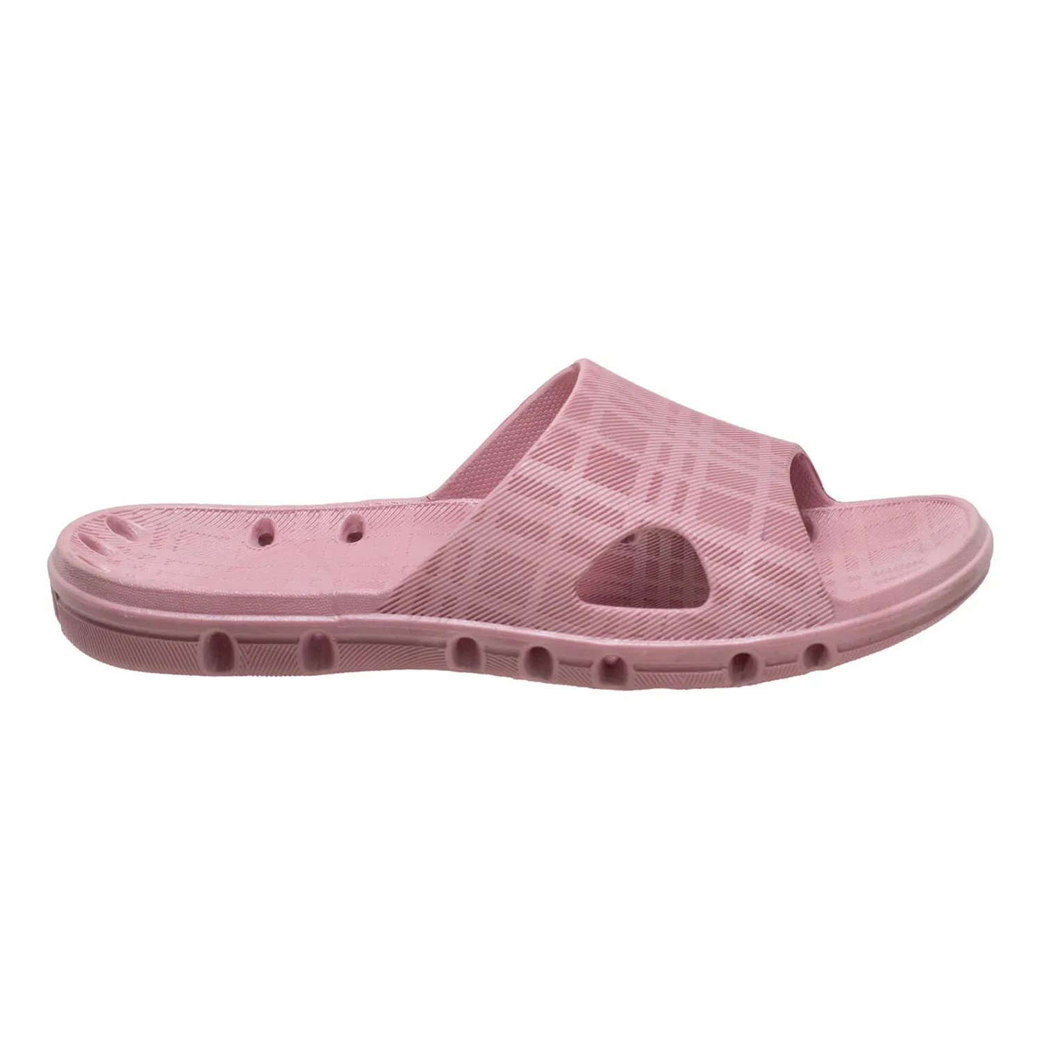 Tecs Womens Slide Pink Sandals Shoes