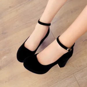 Uniwim Black Lolita Shoes SE21691