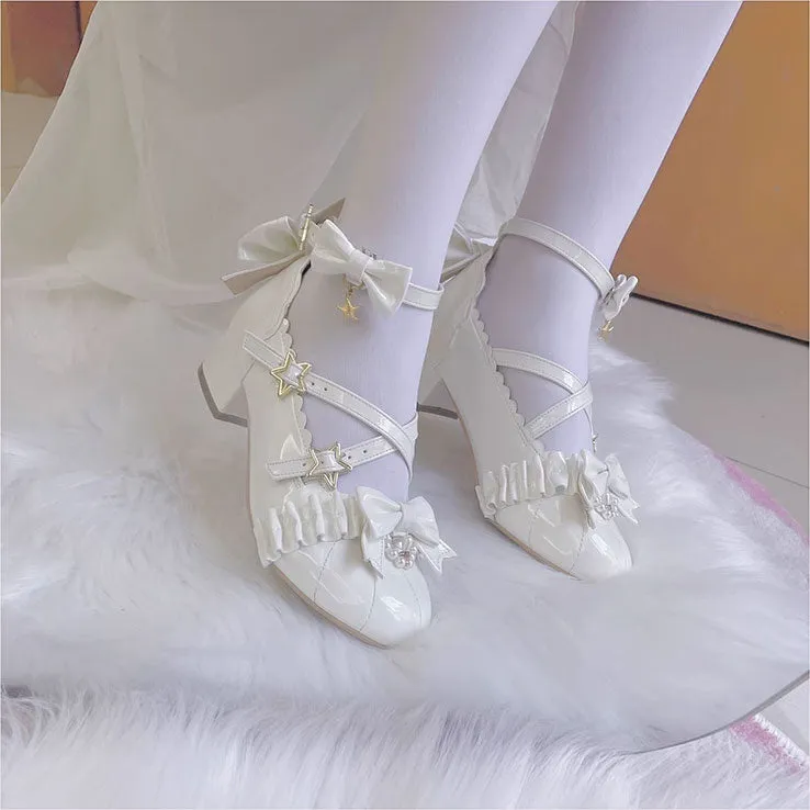 Uniwim Lolita Star Bow Shoes SE22871