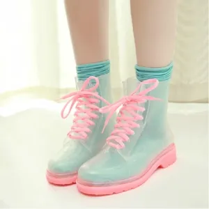 Uniwim Transparent Candy Color Rain Boots SE3990