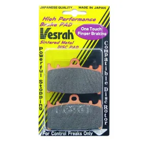 VD168JL Sintered Metal Disc Pads Vesrah. Alt: AX35346