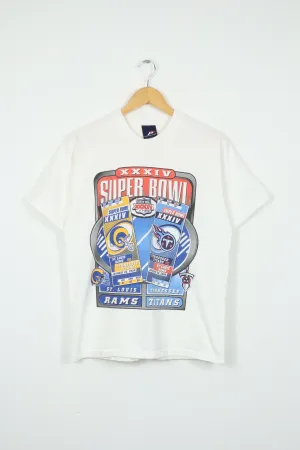 Vintage 2000 Super Bowl XXXIV Tee