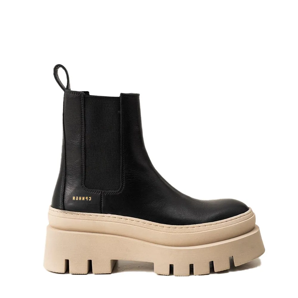 Vitello Black Nature Chelsea Boots