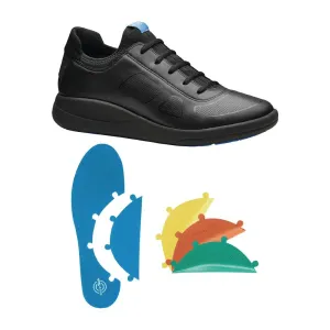 WearerTech Transform Trainer Black/Black with Modular Insole Size 38 - BB743-38