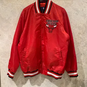 WF 2000's Chicago Bulls Satin Jacket Size XL