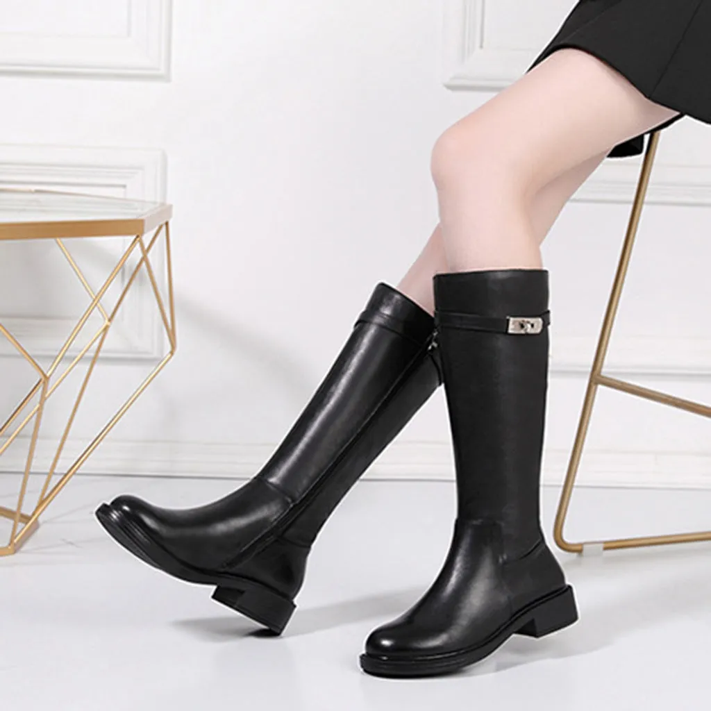 Winter Upscale Leather Women's Boots | Gift Shoes