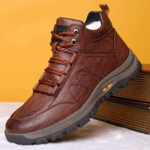 Winter Wear-resistant Outdoor Sports Men's Casual Leather Shoes