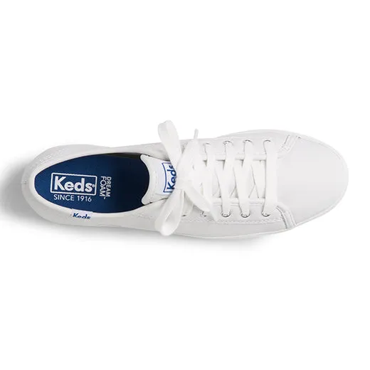 Women's Triple Kick Leather White (WH57310)