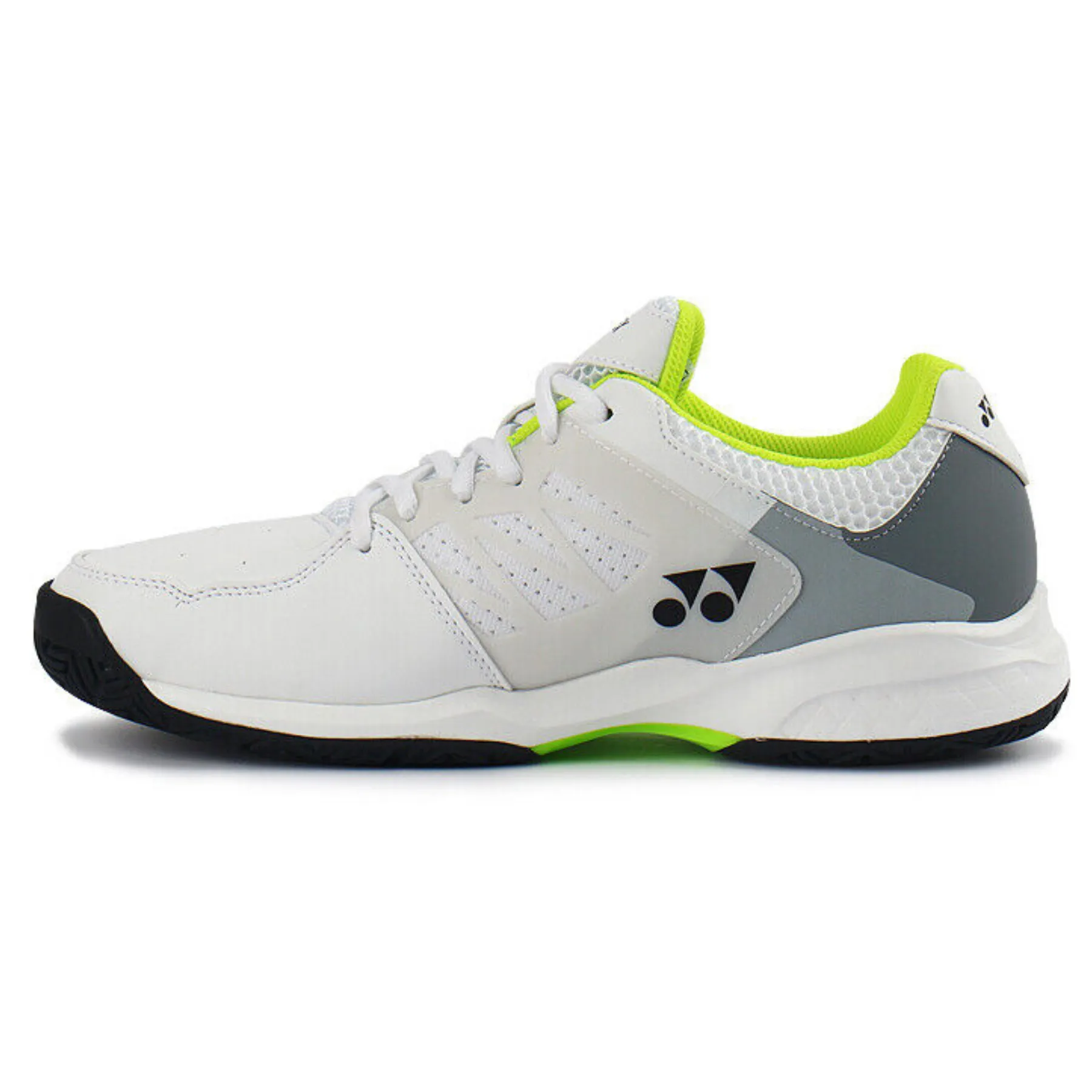 Yonex Lumio 3 All Court Mens Tennis Shoes 2023 - White/Lime