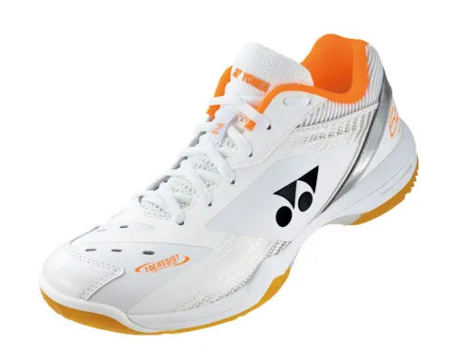 Yonex Power Cushion 65 Z3 Wide Shoes (White/Orange) 2023